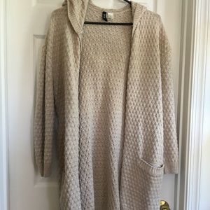 H&M Long Cardigan with Hood